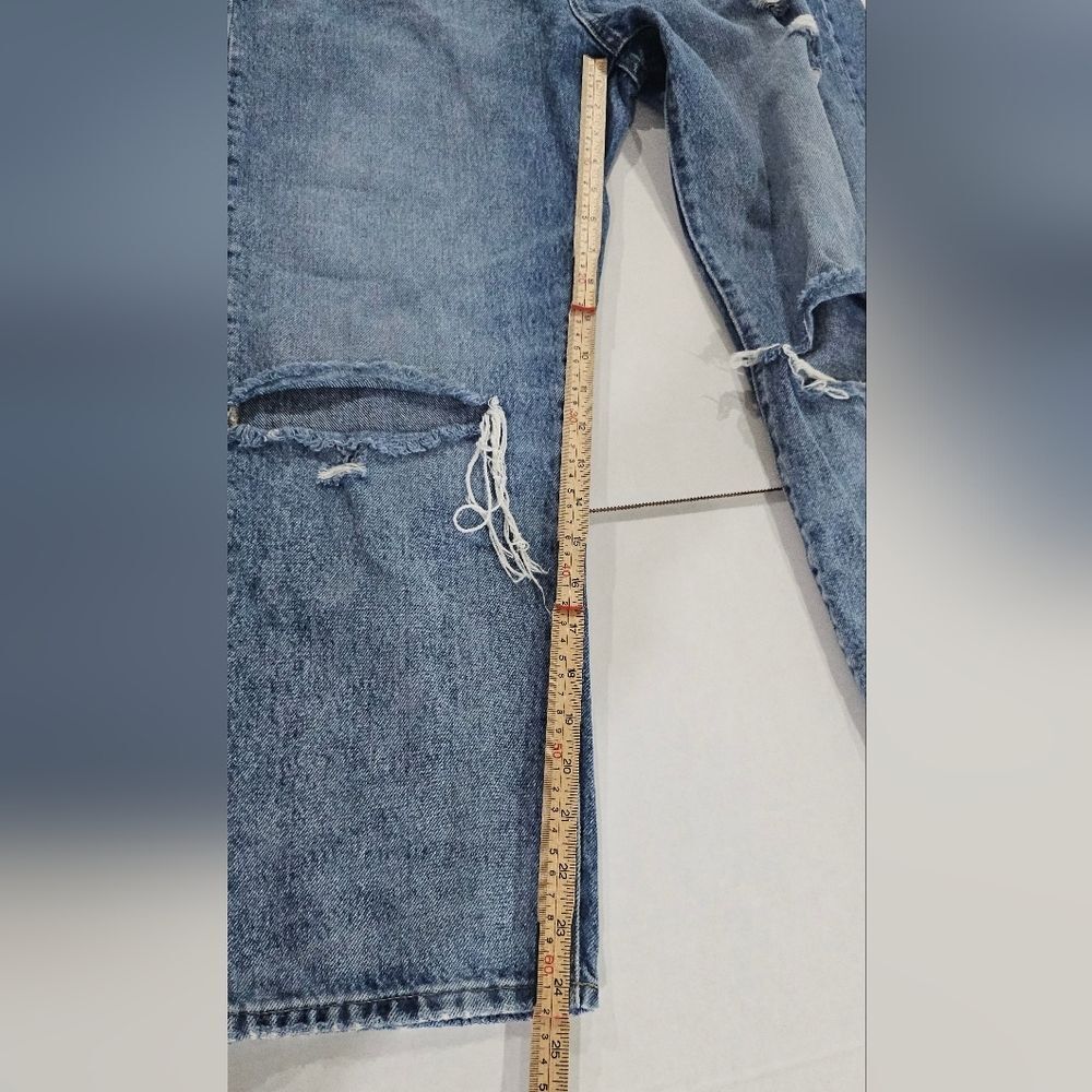 Gap Boyfriend Distressed Denim Jean Size 8 / 29 - Picture 6 of 8